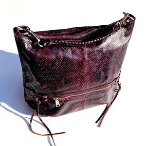 Rebecca Minkoff “Infinity Hobo” large shoulder bag with fringe. Vintage, rare!